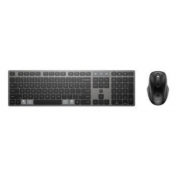 HP 720 Multi-Device wiederaufladbare kabellose Tastatur- und Maus-Kombination 9T5A9AA#ABE