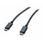 EXERTIS CONNECT USB 3.1 Typ-C Kabel 10 Gbps Schwarz 532483