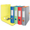 LEITZ Active Urban Chic Aktenordner A4 82 mm Hellrot Polyfoam Duo-Optik Runder Rücken (1116-00-20)