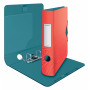 LEITZ Active Urban Chic Aktenordner, 180°, 65 mm, Hellrot, A4, Polyfoam, Duo-Optik, Runder Rücken 1117-00-20