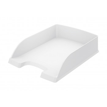 LEITZ Plus Briefablage Standard A4 Weiß, Polystyrol, stapelbar, 5er-Pack (5227-00-01)