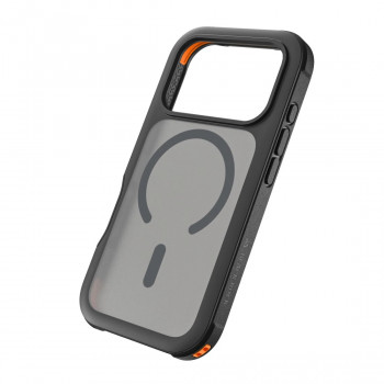 Black Rock Robust Hybrid Magnetic Hülle für Apple iPhone 17 Pro, Schwarz 00016046