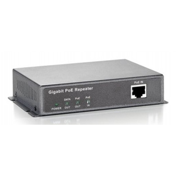 LevelOne POR-0321 2-Port Gigabit PoE-Repeater, 802.3af/at/bt