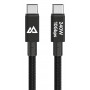 Black Rock USB-C auf USB-C Kabel 240W 10Gbps 1,2m Schwarz 00201766