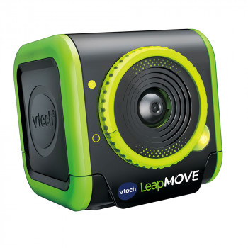 VTech LeapMOVE Fitness-Tracker für Kinder mit Spielen und Herausforderungen, Farb-LCD, spritzwassergeschützt, wiederaufladbar, Blau/Grün 80-618704