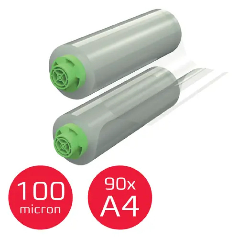 GBC A4 Glänzende Laminierfolien 100 Mikron (100er Pack) 4410078