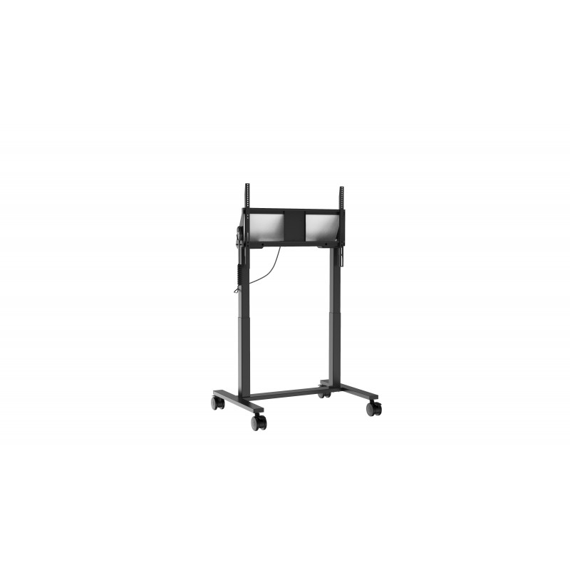 MAXHUB EST09 Mobiler Display-Ständer für 55 inch-86 inch Bildschirme, 120 kg Traglast, VESA bis 900x600, Schwarz