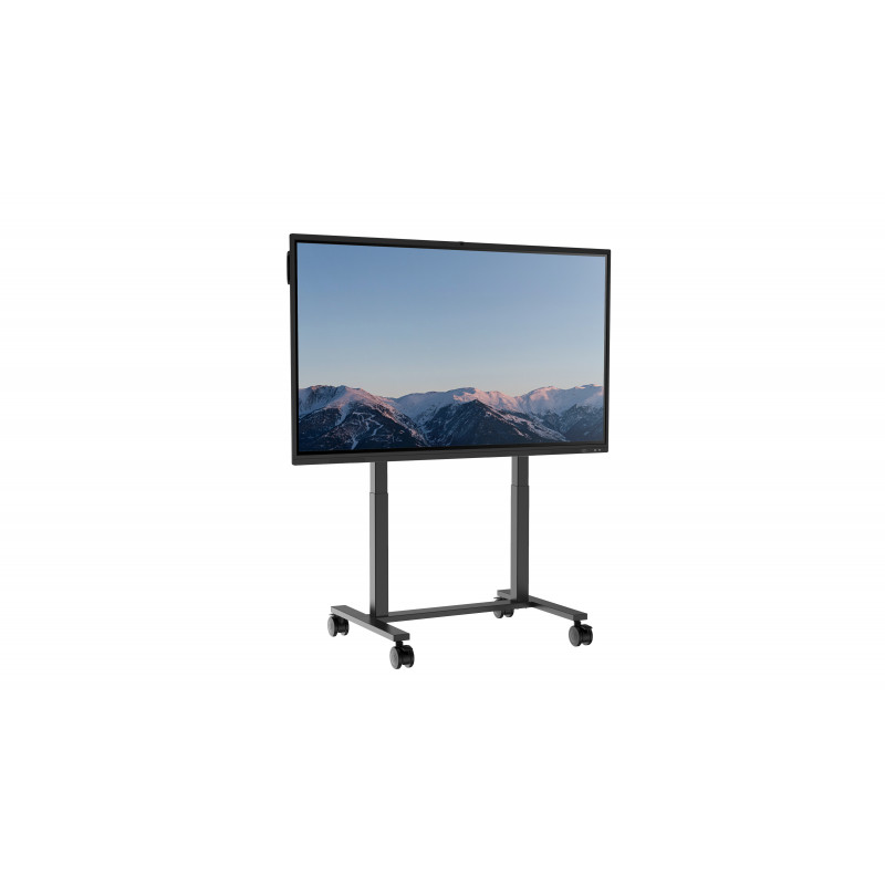 MAXHUB EST09 Mobiler Display-Ständer für 55 inch-86 inch Bildschirme, 120 kg Traglast, VESA bis 900x600, Schwarz