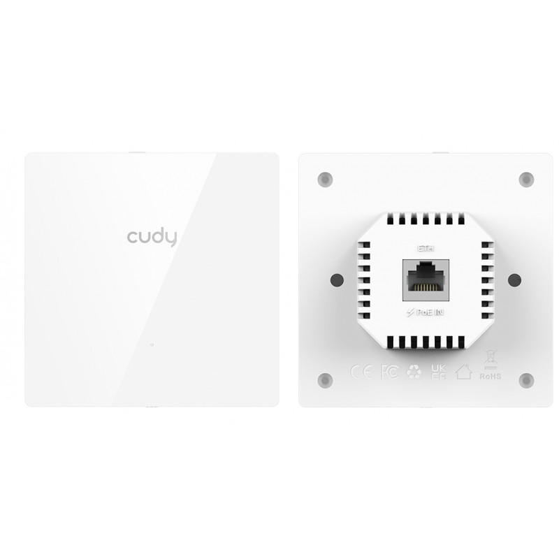 Cudy AC1200 Dual-Band Wandplatten-Access-Point AP1300E WALL