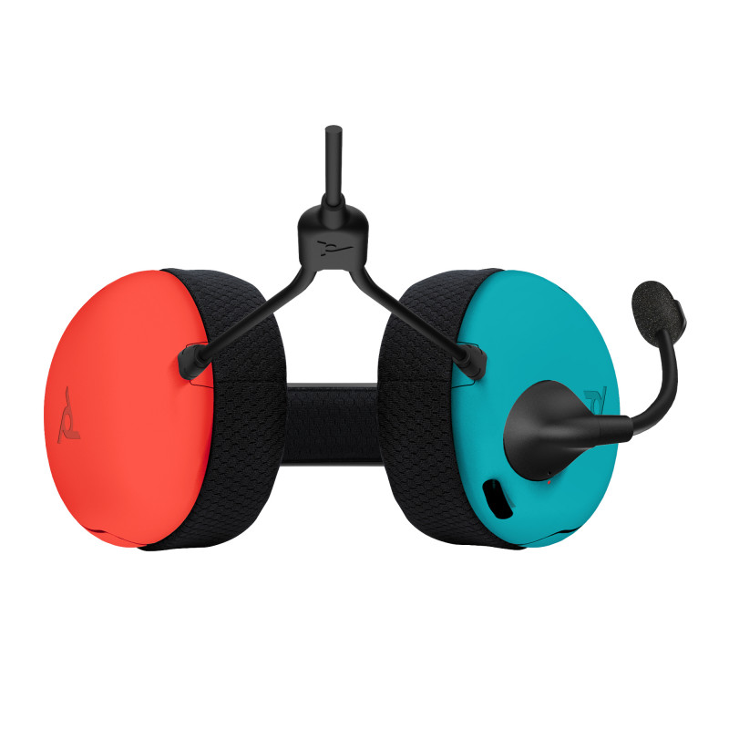 PDP Gaming LVL40 kabelgebundenes Stereo-Gaming-Headset für Nintendo Switch, Blau/Rot