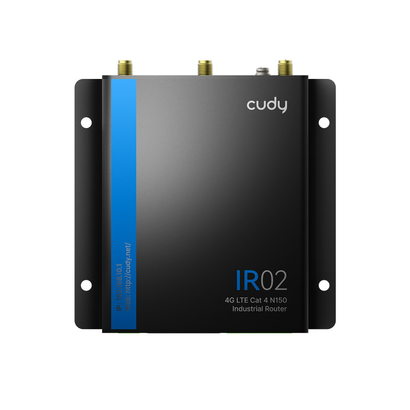 Cudy IR02 Industrial 4G LTE Cat 4 Router, Dual SIM, 2x Ethernet, DIN-Schienenmontage, EU IR02_EU