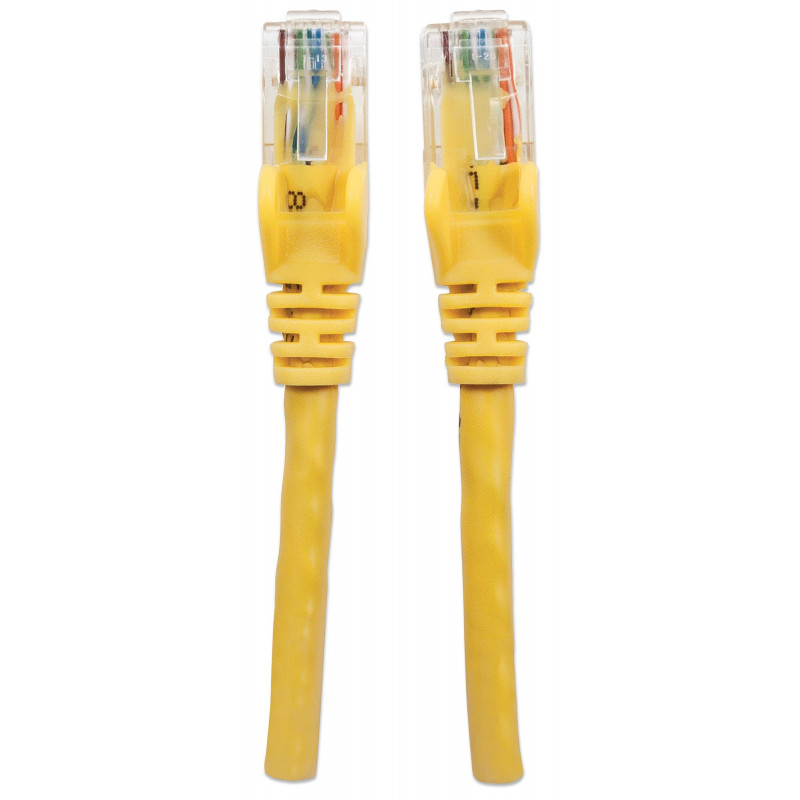 Intellinet Cat6 UTP Patchkabel, 2 x RJ-45, angespritzt, 7,5 m, Gelb (342391)