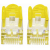 Intellinet High Performance Cat.7 SFTP Netzwerk-Patchkabel, 15 m, RJ-45 Stecker an RJ-45 Stecker, Gelb, Halogenfrei, Snagless 741125