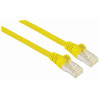Intellinet High Performance Cat.7 SFTP Netzwerk-Patchkabel, 15 m, RJ-45 Stecker an RJ-45 Stecker, Gelb, Halogenfrei, Snagless 741125