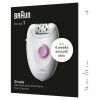 Braun Silk-épil 1 SE1-000 Epilierer (Weiß/Pink) 7500435224949