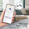Cellularline Tracy Tag Bluetooth Tracker für Android, Weiß 61290