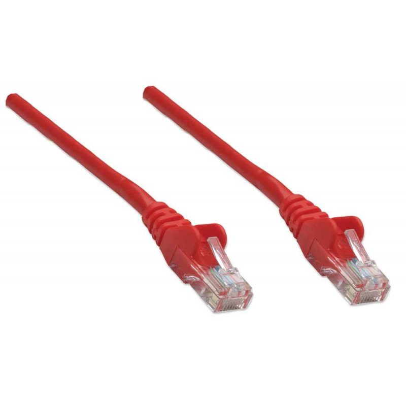 Intellinet Cat6 UTP Patchkabel, RJ45, angespritzt, 1,5 m, Rot 342155