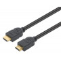MANHATTAN CL3 4K@60Hz High-Speed-HDMI-Kabel mit Ethernet für Unterputzinstallationen, 5 m, Schwarz (356978)