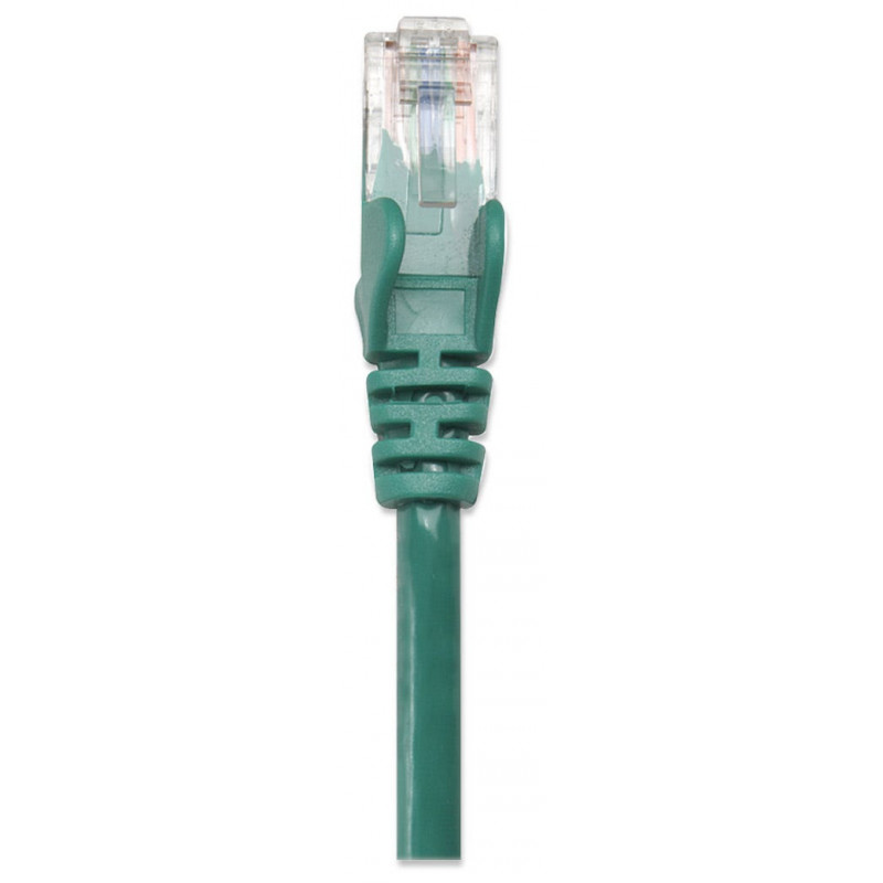Intellinet Cat6 UTP Patchkabel, 2 x RJ-45, angespritzt, 15,0 m, grün (342537)
