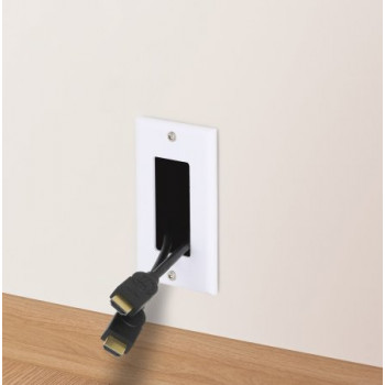 MANHATTAN CL3 4K@60Hz High-Speed-HDMI-Kabel mit Ethernet für Unterputzinstallationen, 10 m, Schwarz 356992