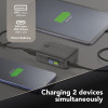 Cellularline Powerview IQ Powerbank 10000 mAh, 45 W, USB-C / USB-A, IQ Display 61435