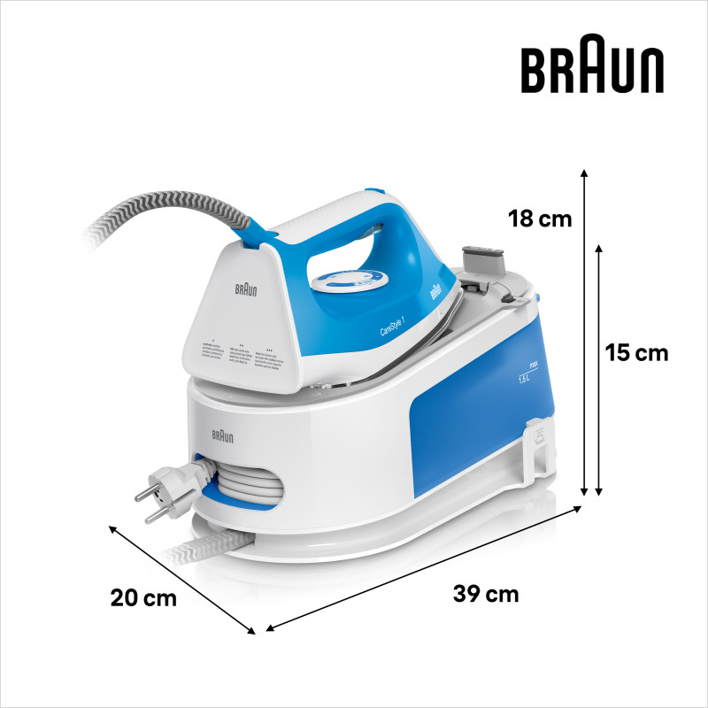 Braun CareStyle 1 IS1012BL Dampfbügelstation Blau