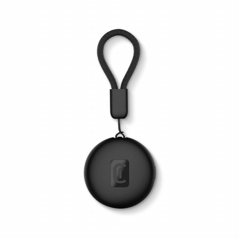 Cellularline TRACY TAG Bluetooth Tracker für Apple Find My, Schwarz 60994