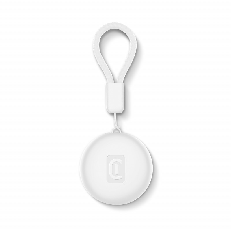Cellularline TRACY TAG Bluetooth-Tracker für Apple Find My, Weiß 60997