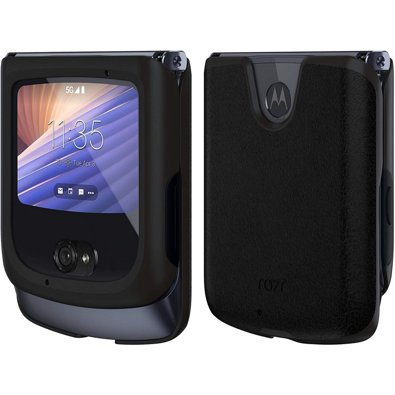Motorola Lederetui Schwarz für Motorola RAZR - PG38C03190