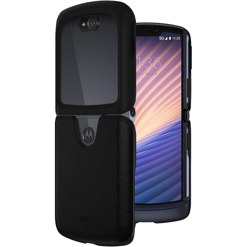 Motorola Lederetui Schwarz für Motorola RAZR - PG38C03190