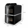 Philips Ovi Stacked Dual Basket 4000 Heißluftfritteuse 9L 2700W Schwarz & Silber NA461/00