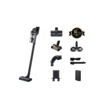 Samsung Jet 85S Wet&Clean kabelloser Stielstaubsauger mit Spray Spinning Sweeper, Grün VS70H25XHT/WD