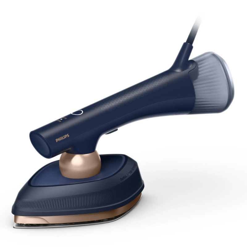 Philips OneTurn 2-in-1 Dampfbügeleisen GC215/20 Navy Blue