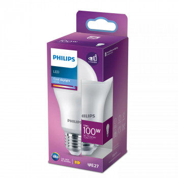 Philips LED-Lampe A60 E27, 100W-Äquivalent