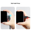 LogiLink CU0100 USB-C auf USB-A Adapterkabel, 0,2 m, 10 Gbps, 90° gewinkelt, Schwarz