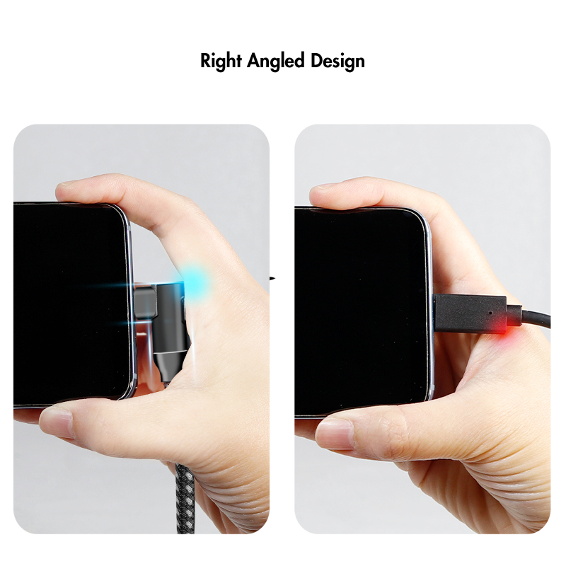 LogiLink CU0100 USB-C auf USB-A Adapterkabel, 0,2 m, 10 Gbps, 90° gewinkelt, Schwarz