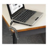 Hama 4-stelliges Kombinations-Laptop-Schloss für Netbooks, Anthrazit (00054106)