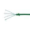 LogiLink SlimLine Cat 6a STP Patchkabel RJ-45 5m Grün RAL 6029 CQ9075S