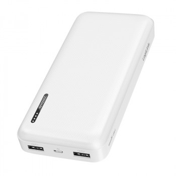 LogiLink PA0323W Power Bank 20000 mAh Weiß - 2x USB-A, 1x USB-C, 20W PD