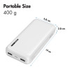 LogiLink PA0323W Power Bank 20000 mAh Weiß - 2x USB-A, 1x USB-C, 20W PD