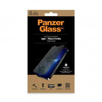 PanzerGlass P2743 Displayschutzfolie aus gehärtetem Glas für Apple iPhone 13, 13 Pro, 14