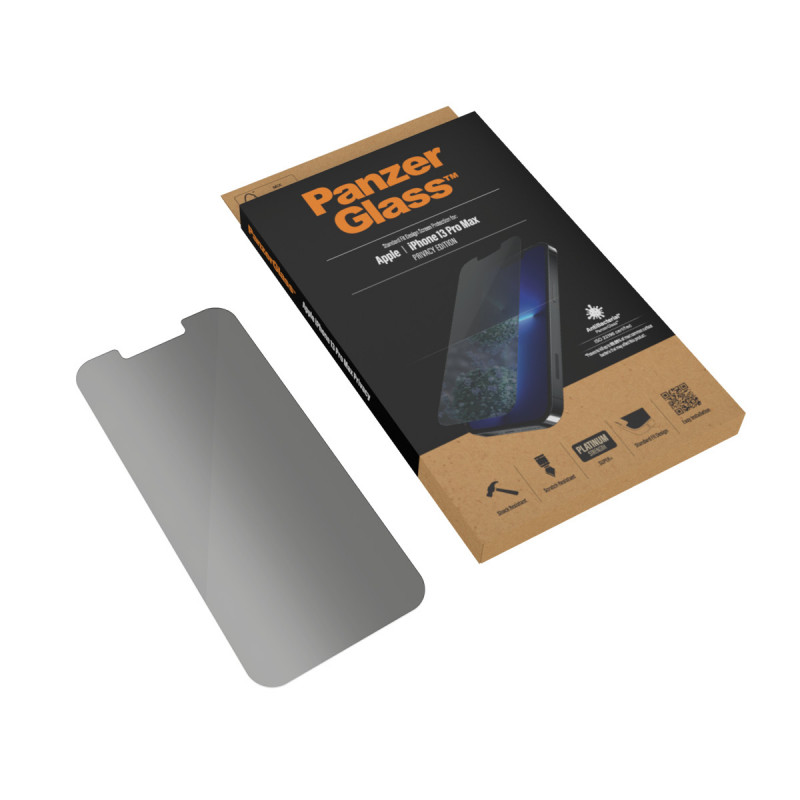 PanzerGlass P2743 Displayschutzfolie aus gehärtetem Glas für Apple iPhone 13, 13 Pro, 14