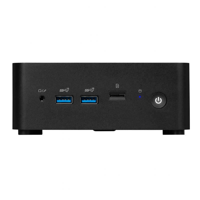 MSI Cubi NUC 1M-021DE Mini PC Barebone - Intel Core 5 120U, 8GB RAM, 512GB SSD, Windows 11 Pro, Schwarz 00B0B111-021