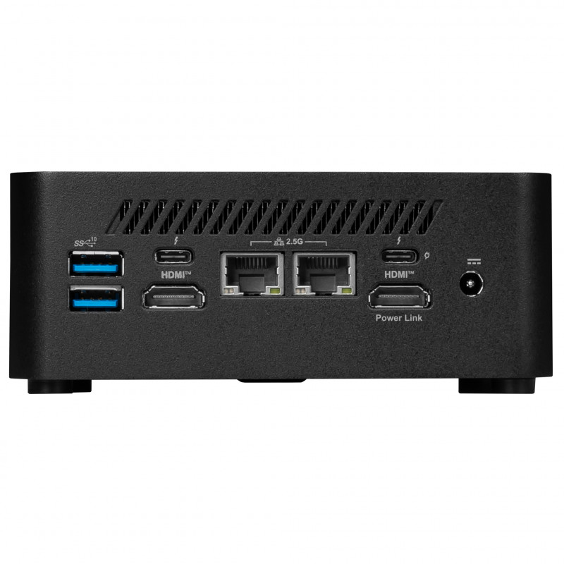 MSI Cubi NUC 1M-021DE Mini PC Barebone - Intel Core 5 120U, 8GB RAM, 512GB SSD, Windows 11 Pro, Schwarz 00B0B111-021