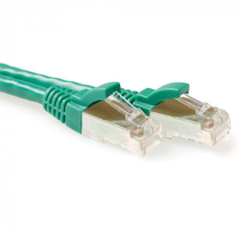 ACT 10m grünes CAT6A S/FTP LSZH Snagless Ethernet Patchkabel (FB7710)