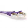 ACT 10m lila Cat6a S/FTP LSZH Snagless Patchkabel FB8710