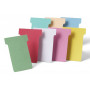 Kensington Nobo T-Karten Größe 2 60 mm Grau 170 g/m² 100er-Pack (2002010)