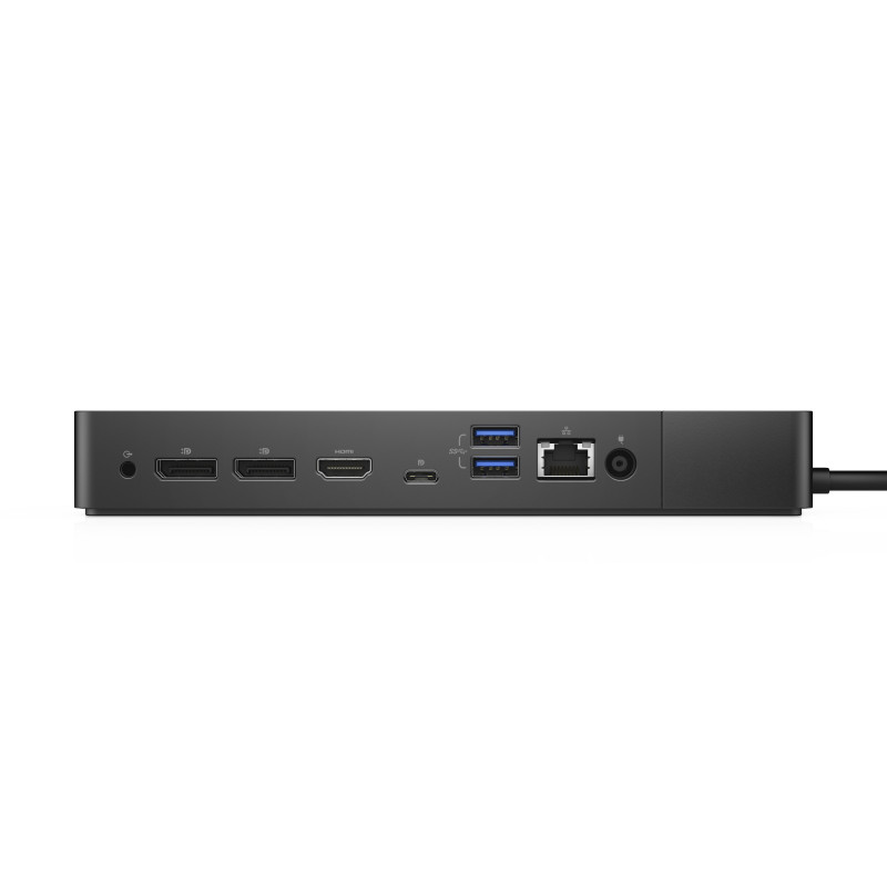 Dell Dock WD19DC Dockingstation - Dual USB-C, 210W Power Delivery, 5K-Display-Unterstützung, Schwarz