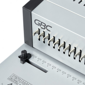 GBC CombBind CB25Pro Kunststoffkamm-Bindemaschine, A4, 25 Blatt Stanzleistung, 500 Blatt Bindekapazität, Vollmetall 4410037
