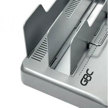 GBC ThermaBind TB500 Thermobindemaschine, Silber, A4, 500 Blatt, 1,5-50 mm Rücken 4410041